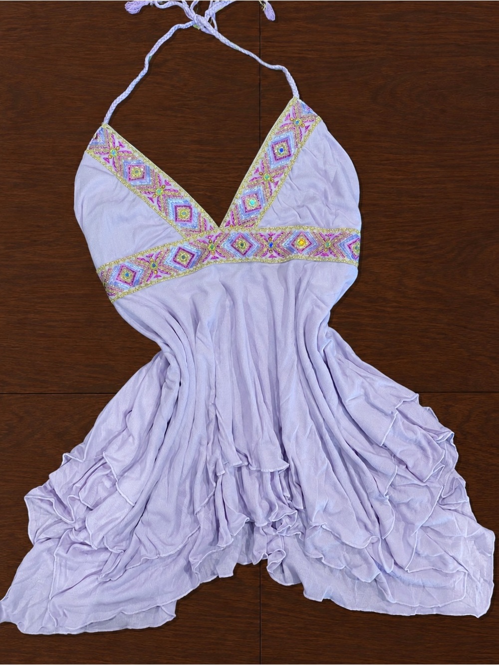 Lavender Princess Halter Top